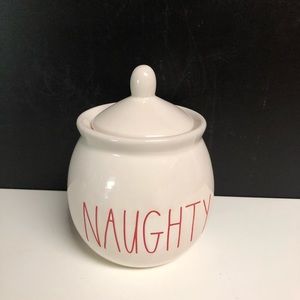 Rae Dunn naughty sugar jar